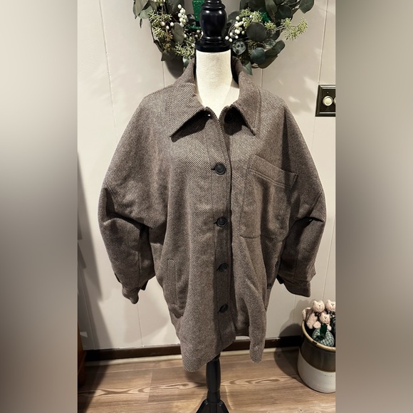 We The Free Jackets & Blazers - Free People (WE THE FREE Collection) VERY Oversized Jacket  - Size Large NWOT